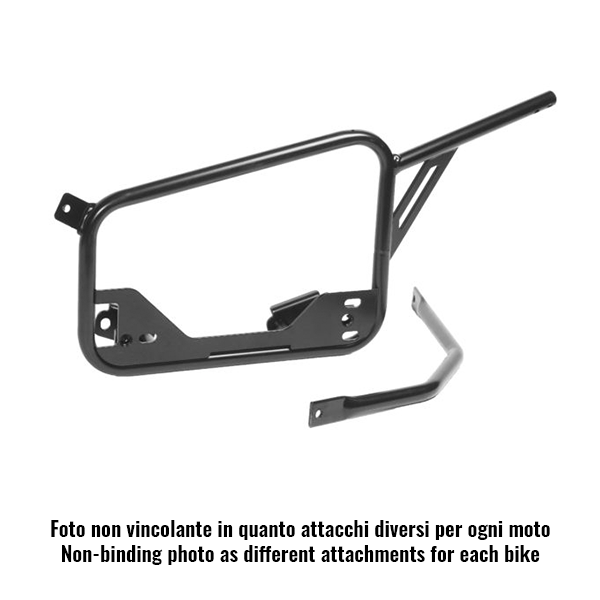 Raid left frame for straight case with fixed attachment Mytech